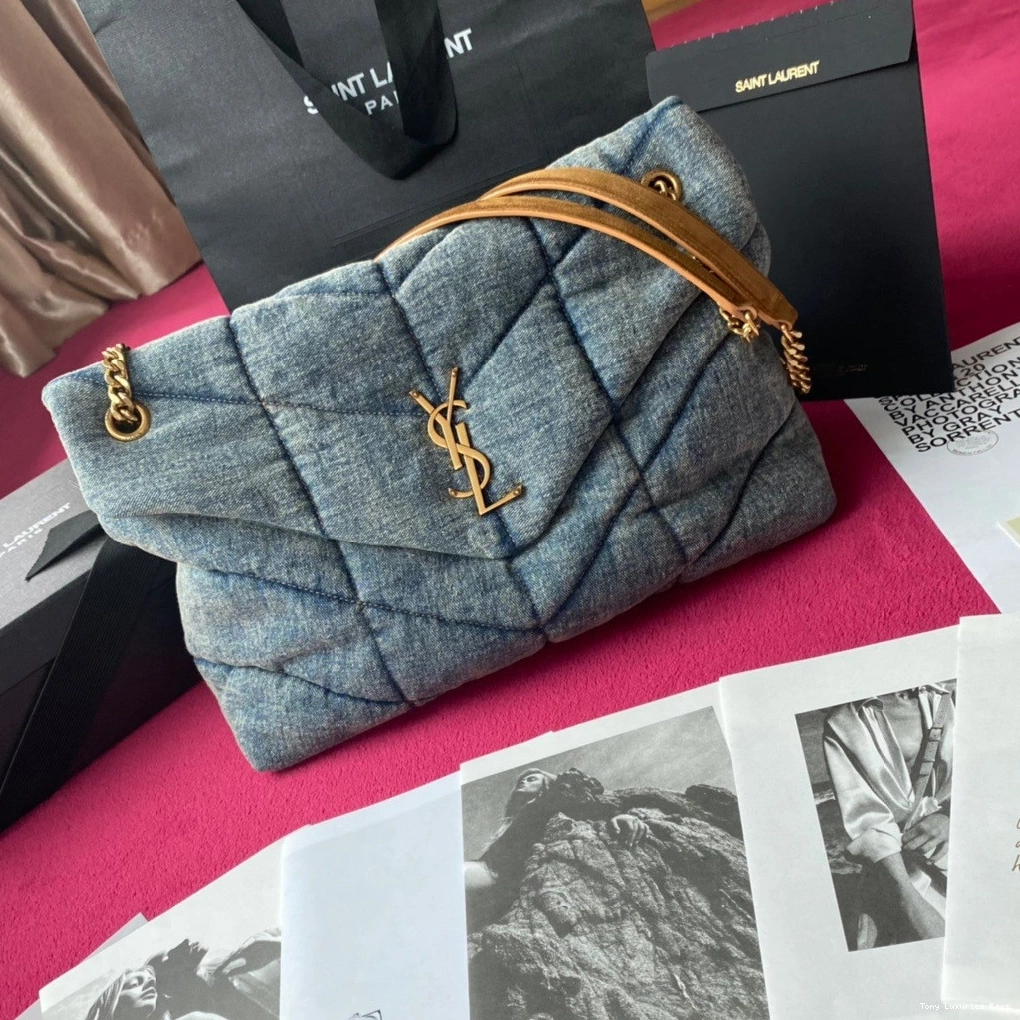 Tony Luxuries YSL MEDIUM PUFFER BAG 0819